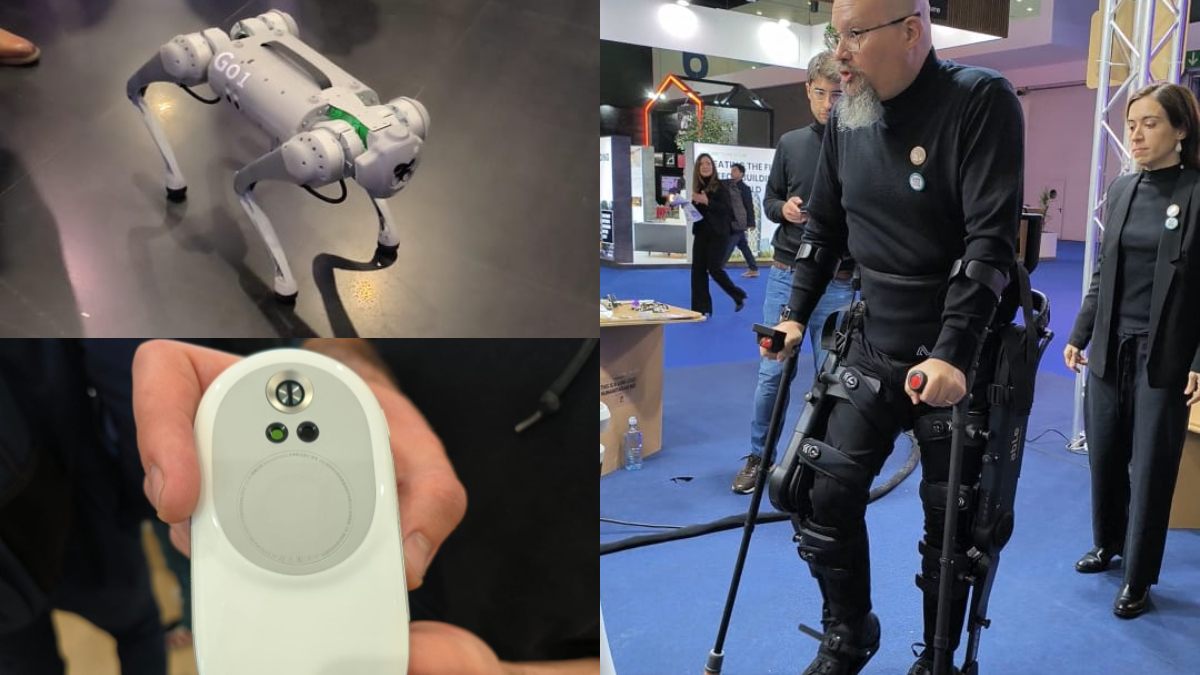 ¡El mundo del futuro! Un exoesqueleto, una impresora de tatuajes, un perro robot y otras innovaciones tecnológicas del MWC 2023