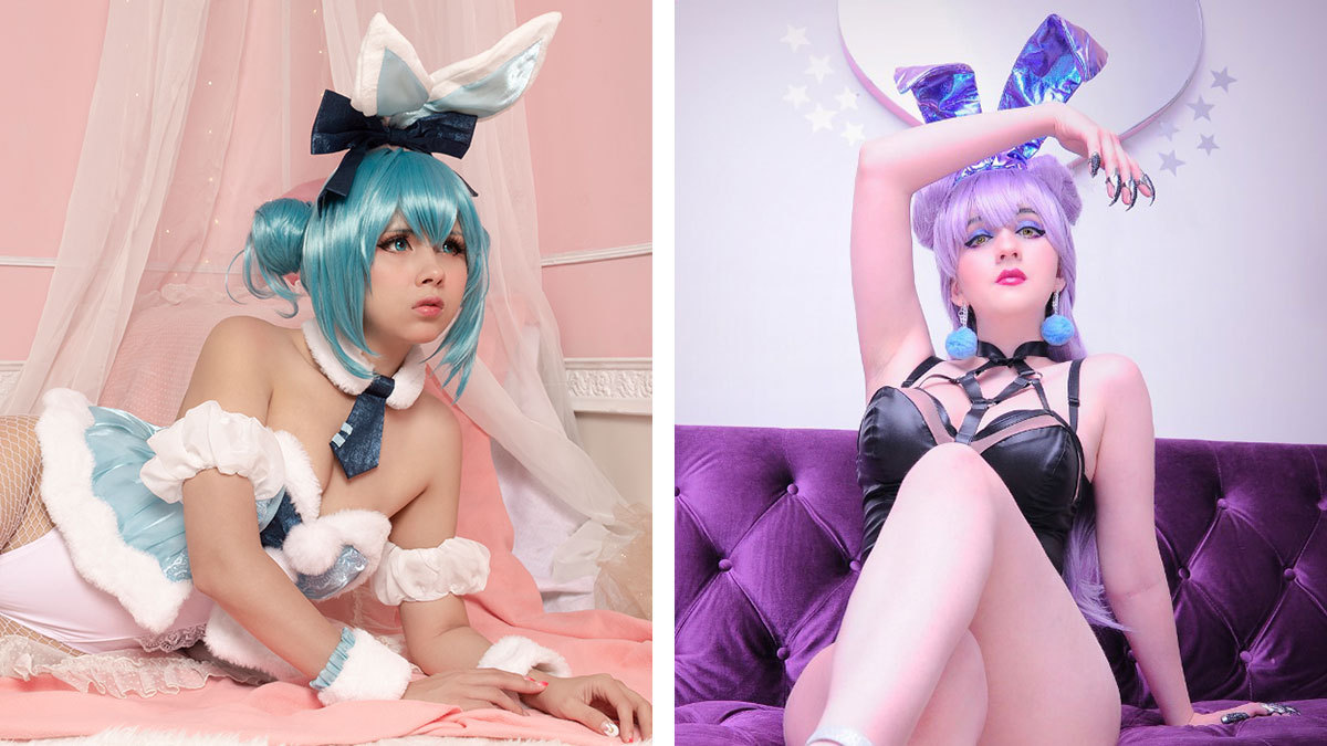 Idols mexicanas en cosplay