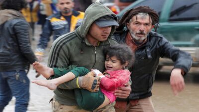 niños sismo turquía siria