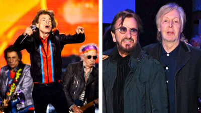 Rolling Stones Paul Mccartney Ringo Starr