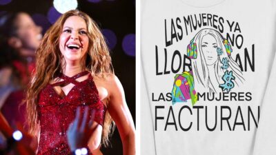 Shakira sigue facturando y pone a la venta sudadera con icónica frase