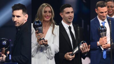 The Best 2023 Ganadores Messi Dibu Putellas Argentina