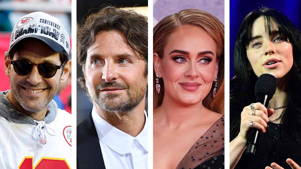 Adele, Bradley Cooper, Paul Rudd y todos los famosos  presentes en el Super Bowl 2023