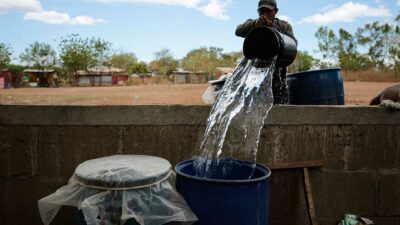Hay una crisis mundial de agua, según la ONU. Foto: AFP