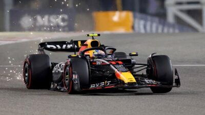Checo Pérez es tercero en las PL2 del GP de Bahréin 2023
