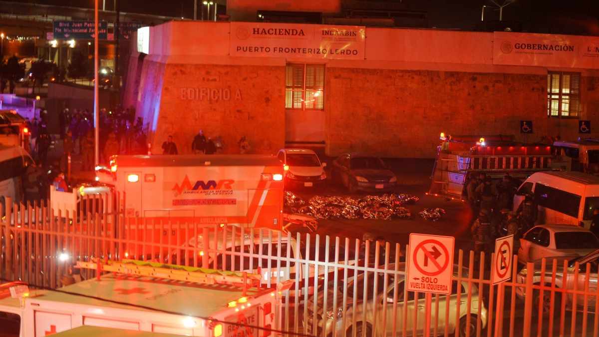 Sube a 40 el número de migrantes fallecidos en incendio de Juárez