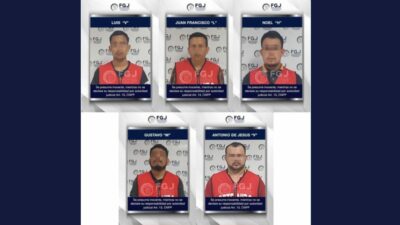 Personas detenidas en Matamoros, Tamaulipas, por secuestro de ciudadanos estadounidenses.