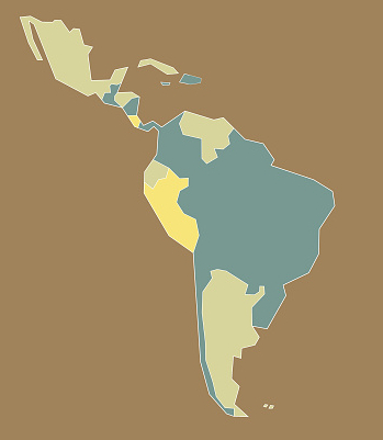 mapa América Latina