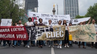 Marchas CDMX, manifestación en Paseo de la Reforma