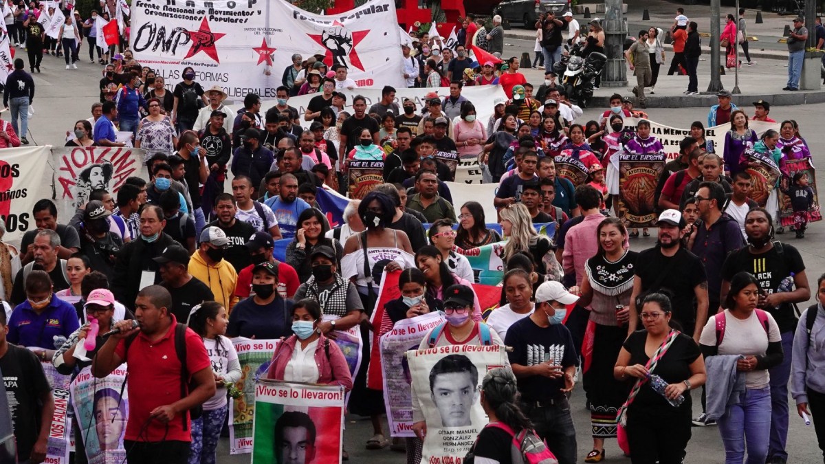 Marchas CDMX protesta en Avenida Paseo de la Reforma
