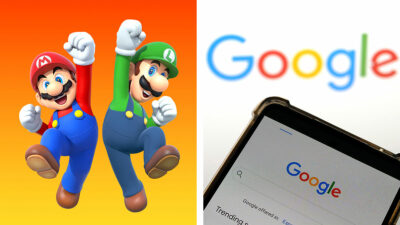 ¿Qué pasa si buscas a Mario Bros en Google?