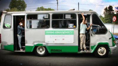 microbuses saldrán de circulación de CDMX en 2024