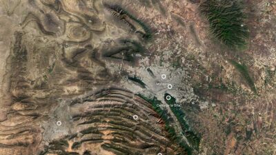 Monterrey desde el espacio, la increíble foto satelital capturada por la Agencia Espacial Europea