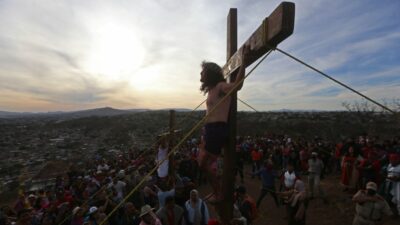 Representacion de la Pasion de Cristo en Iztapalapa