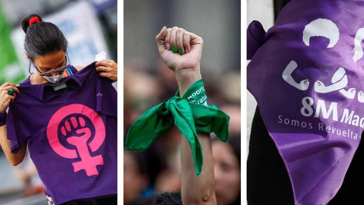 Ropa como distintivo de lucha: ¿Qué significado tienen las prendas que usan las feministas?