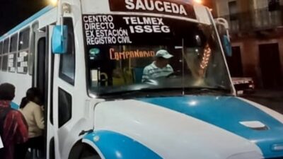 Rutas nocturnas de transporte en Guanajuato Capital; recorridos y horarios