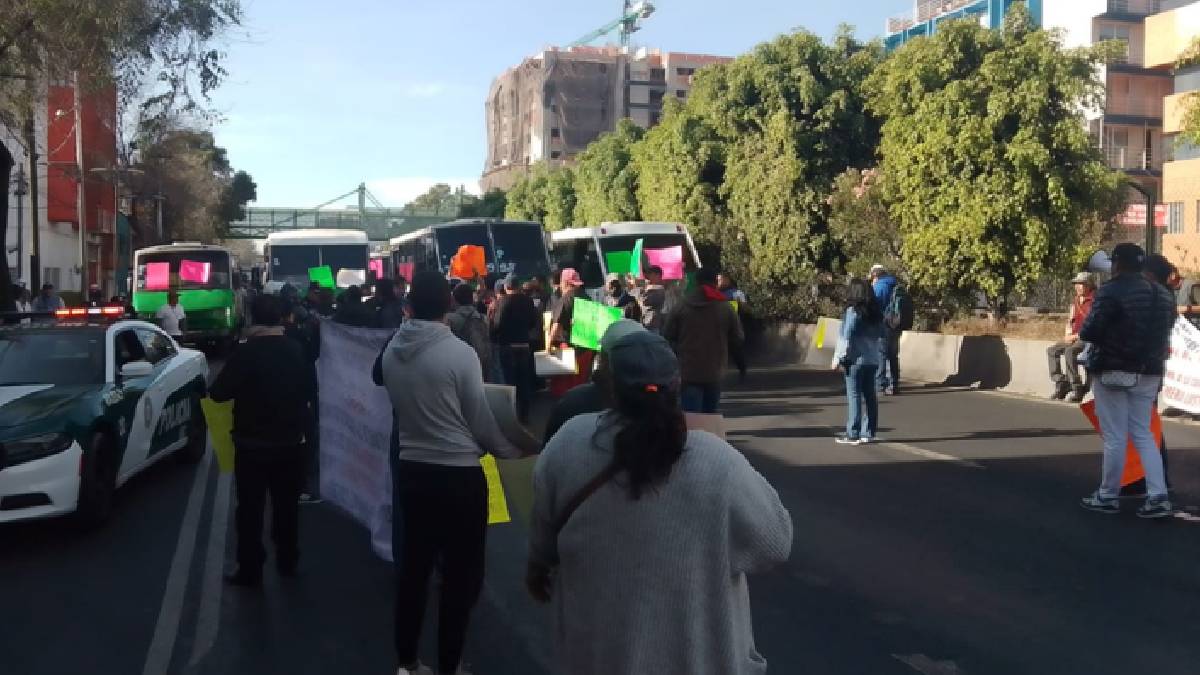 ¡Aguas con el tráfico! Inicia marcha de transportistas en CDMX; revisa puntos por los que pasan