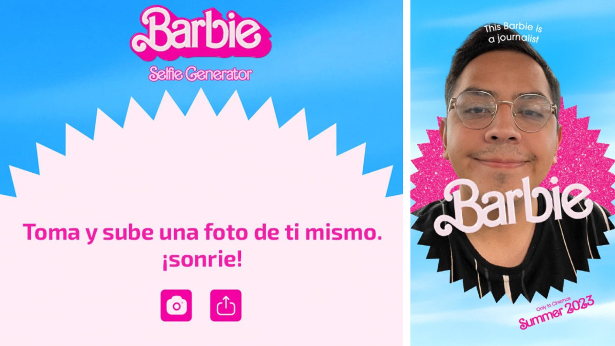 ¡Crea tu propio póster de la película de "Barbie"!