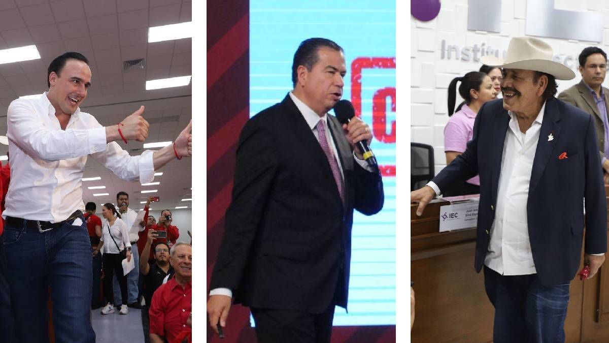 Candidatos a gobierno de Coahuila ya iniciaron sus campañas