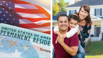 Residencia permanente EU, green card estadounidense y familia
