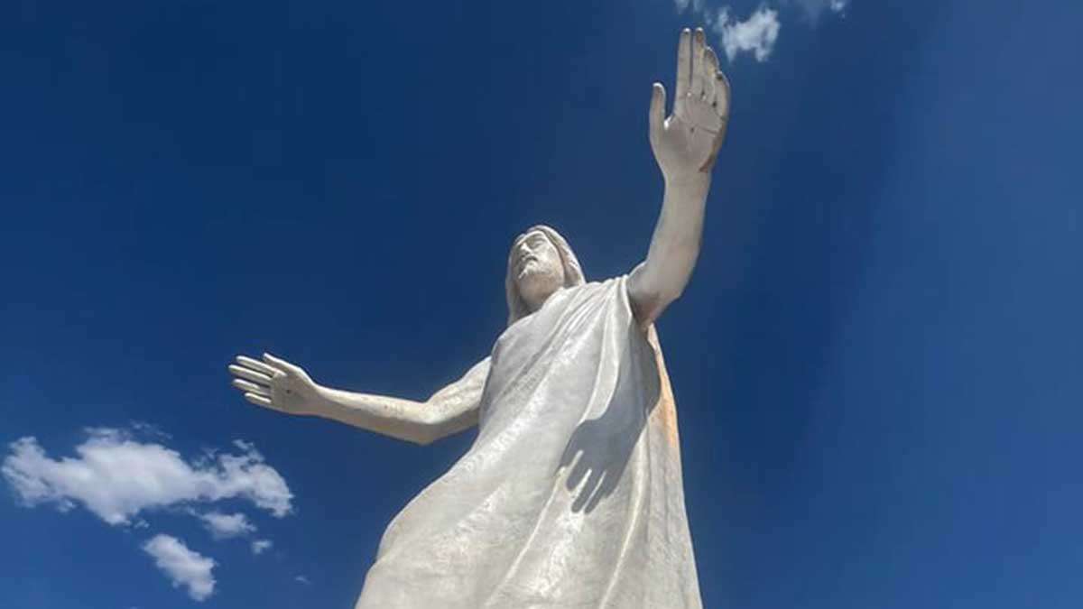 Zacatecas tendrá su propia escultura gigante del Cristo de la Paz - Uno TV
