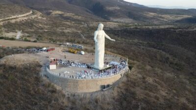 Cristo de la Paz en Zacatecas, el más grande de México y América Latina