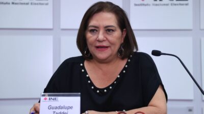 Consejera presidenta Guadalupe Taddei