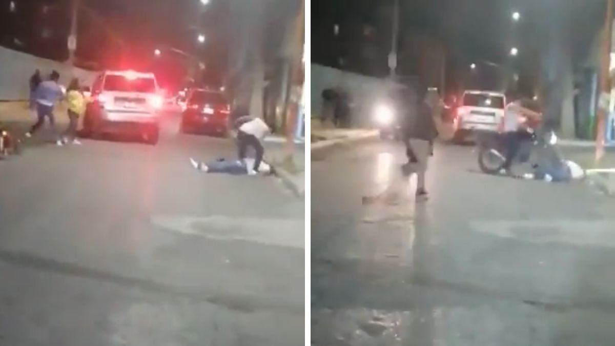 Hombre inconsciente y atropellado en Puebla