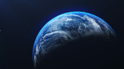 Planeta Tierra visto desde el Espacio