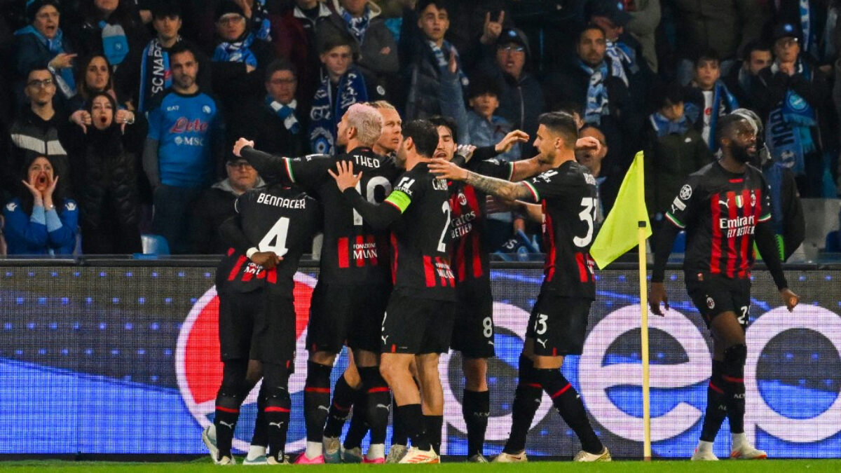 Milan elimina a Napoli de Champions League