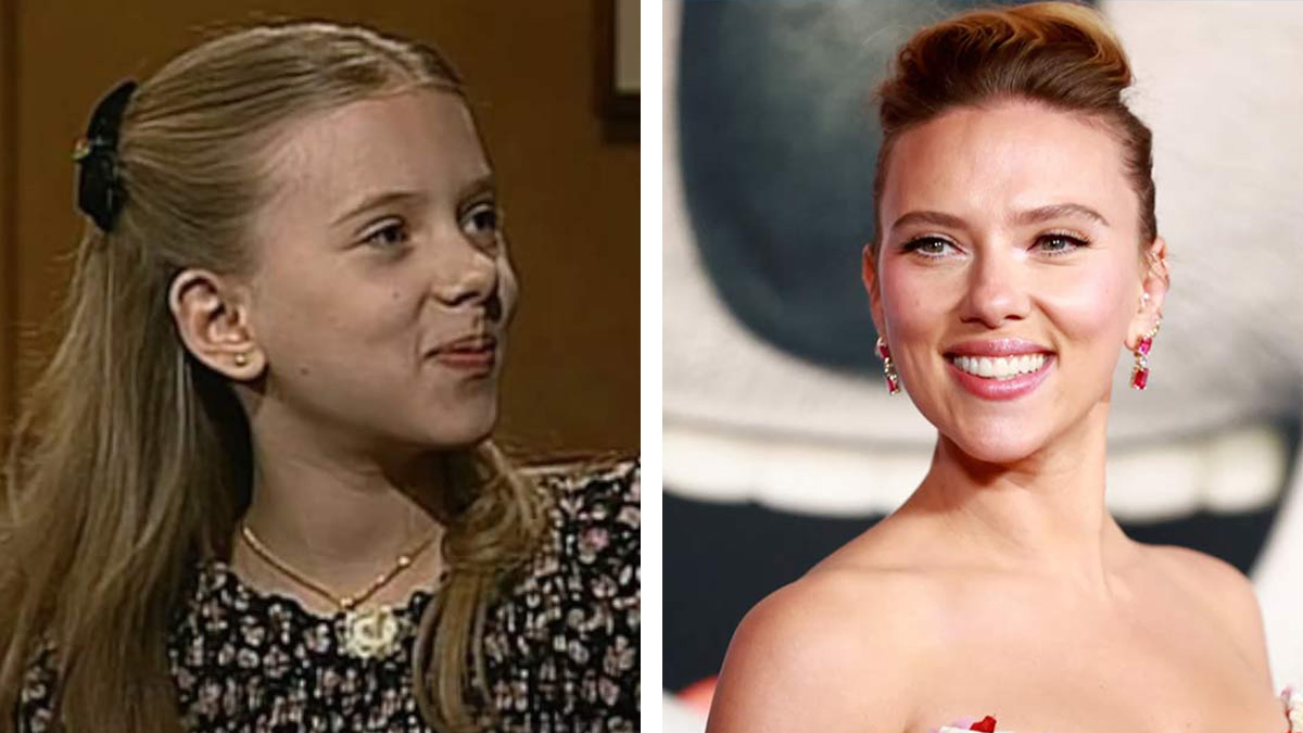 Scarlett Johansson niña