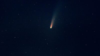 Estados Unidos, imagen de un meteorito a su entrada a la atmósfera terrestre