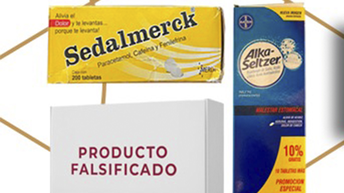 Alerta por falsificación de Alka Seltzer y 3 medicinas más. Foto: @COFEPRIS