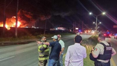 Apagan Incendio Tamaulipas