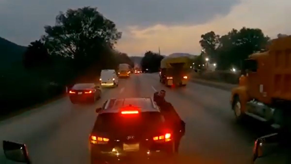 Asalto a tráiler en la México Querétaro