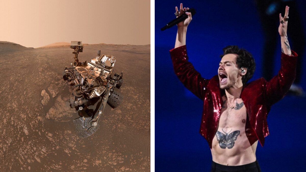 Curiosity de la NASA agradece a Harry Styles