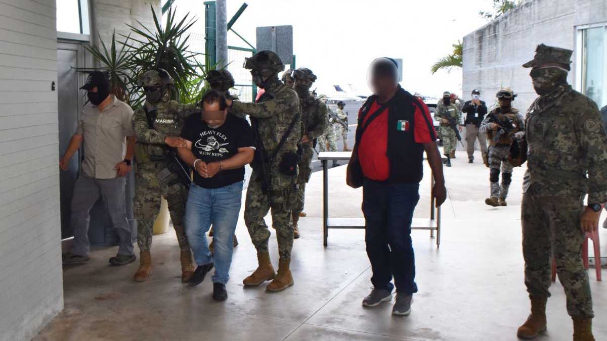 Detienen a el "15" jefe de plaza de "los chapitos" en Cancún, Quintana Roo