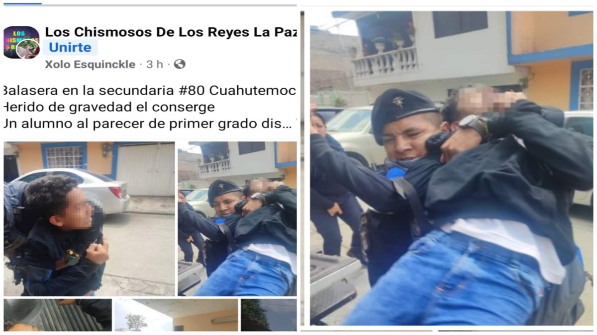 Estudiante Hace Balacera En Secundara De La Paz
