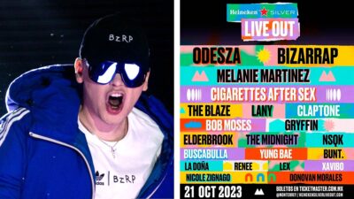 Live Out 2023: Bizarrap, entre los headliners del cartel