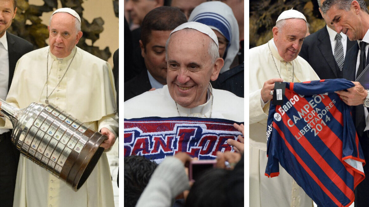 Papa Francisco, fan del futbol y San Lorenzo