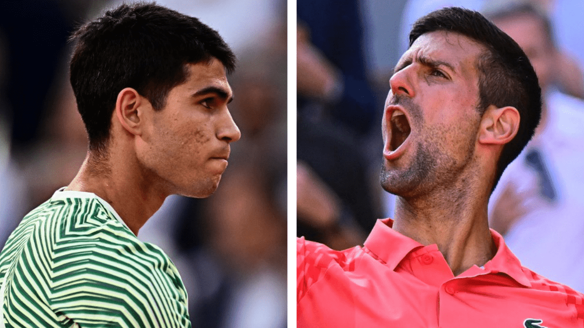 Semifinales de Roland Garros: Novak Djokovic vs Carlos Alcaraz