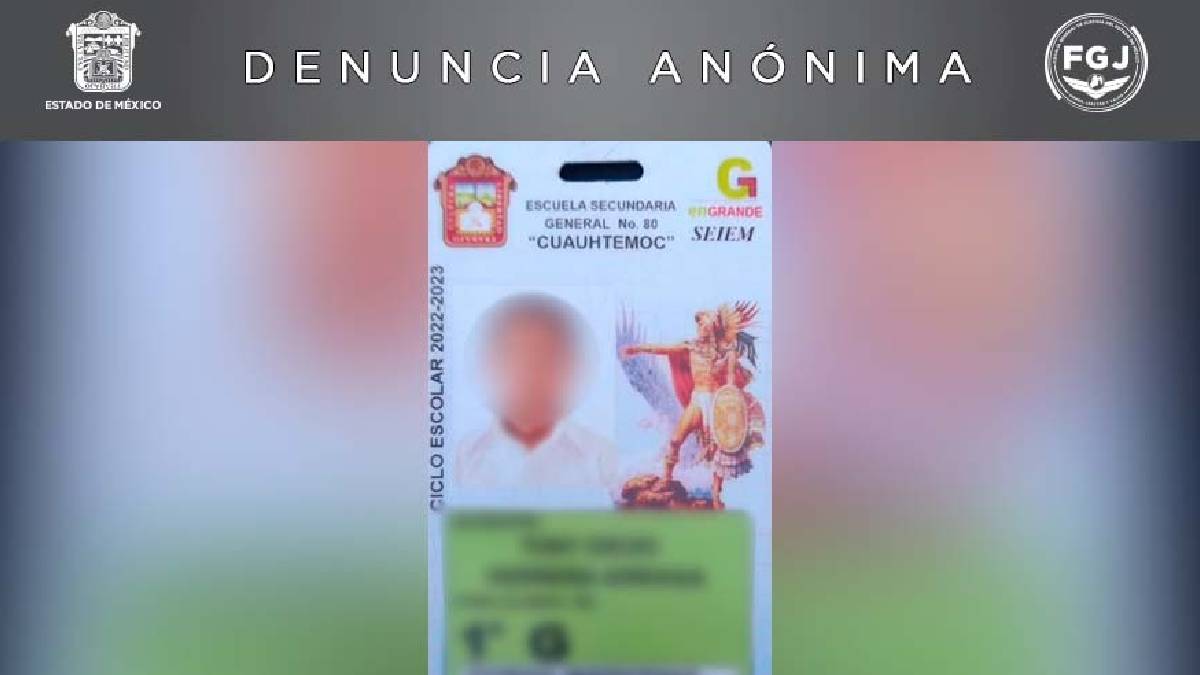 ALUMNO MENOR DISPARO LIBRE EDOMEX