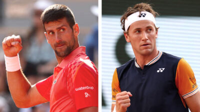 Roland Garros 2023: fecha, hora y dónde ver en vivo la final Novak Djokovic vs Casper Ruud