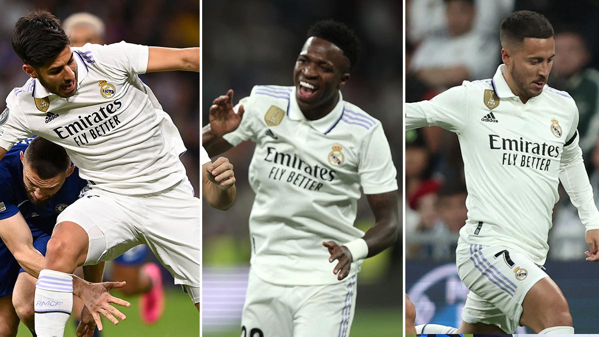 El Real Madrid confirmó la salida de los 3 futbolistas. | Foto: AFP.
