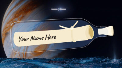 NASA lanza campaña para firmar un poema que viajará a Júpiter