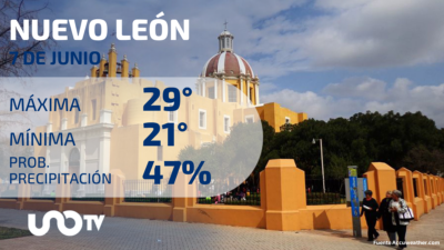 Clima en Nuevo León para el 7 de junio de 2023